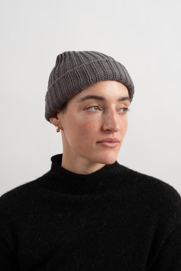 Watch Cap in Charcoal