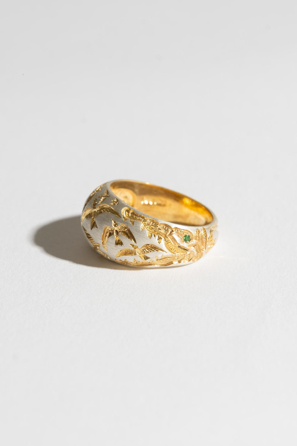 Time Ticking Croc Ring