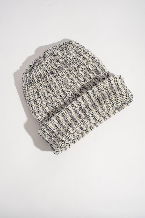 Knit Hat in Navy Heather