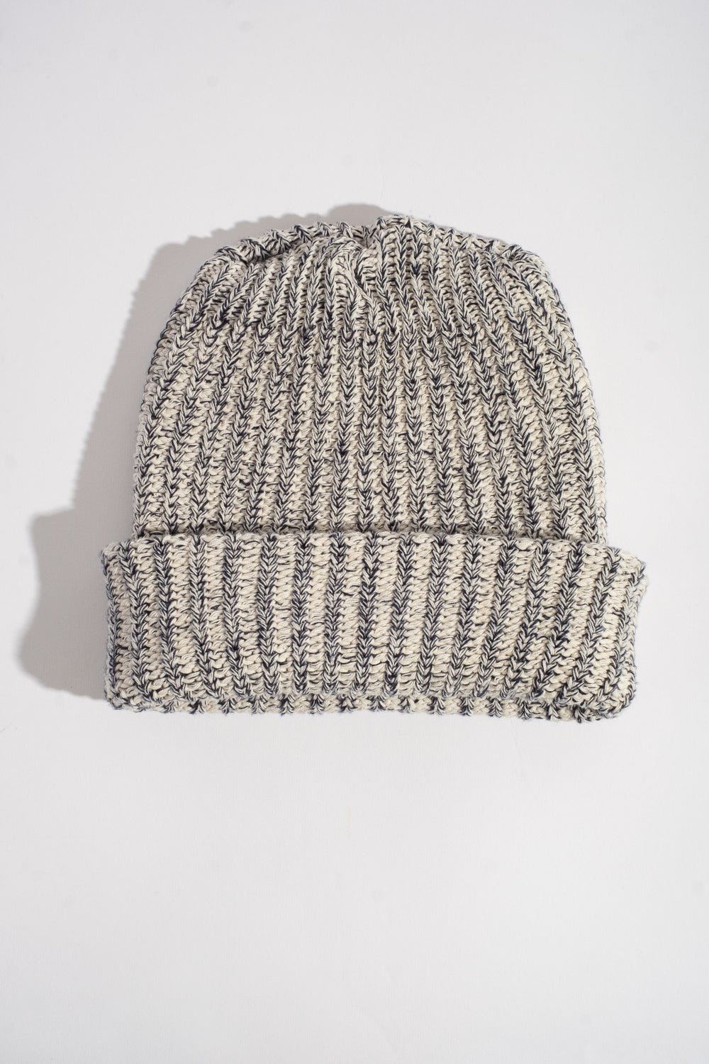 Knit Hat in Navy Heather