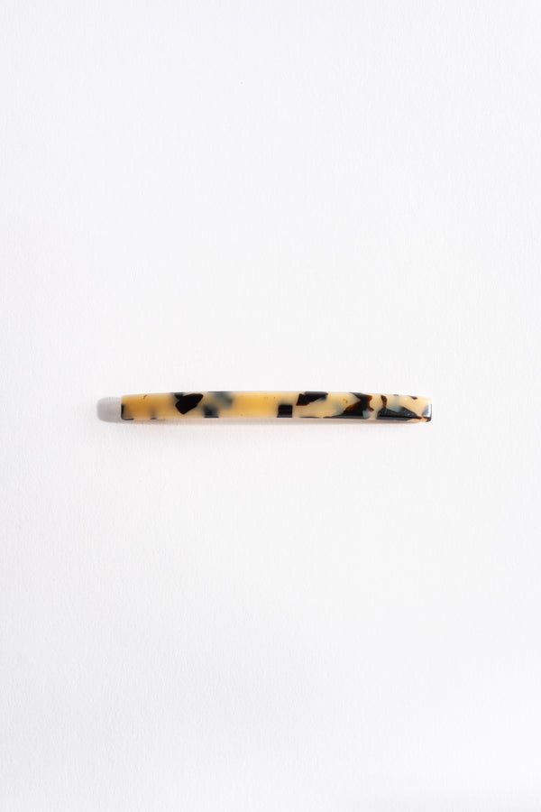 Long + Skinny Barrette in Ivory Tokyo
