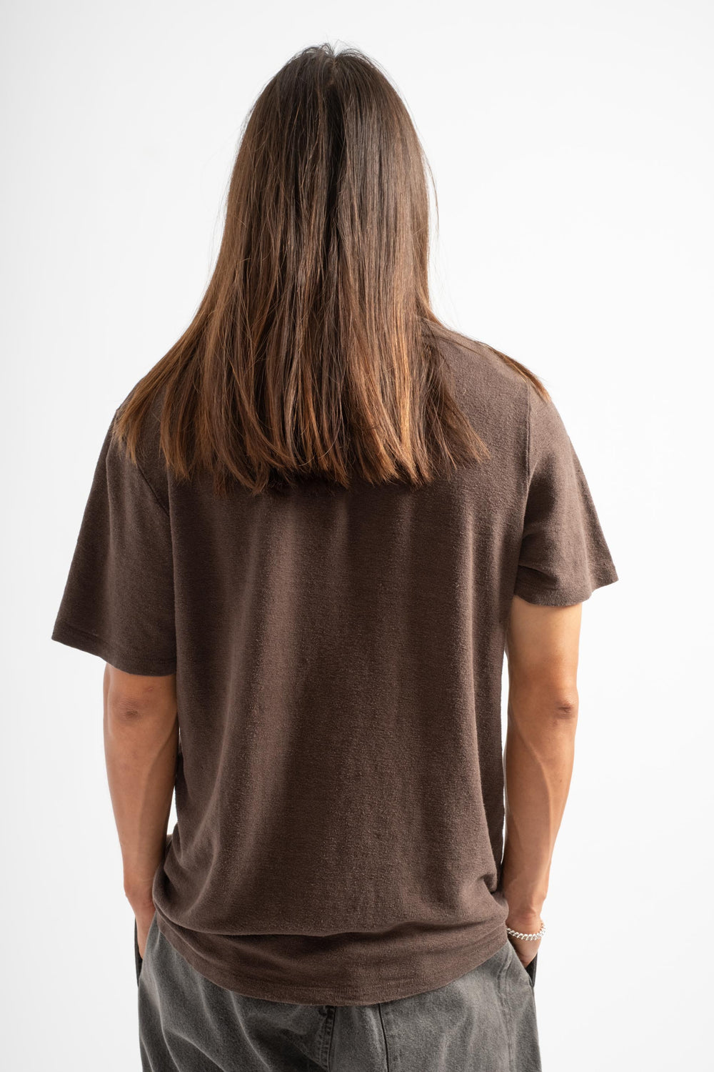 Mana 10 100% Hemp Tee in Coffee Bean