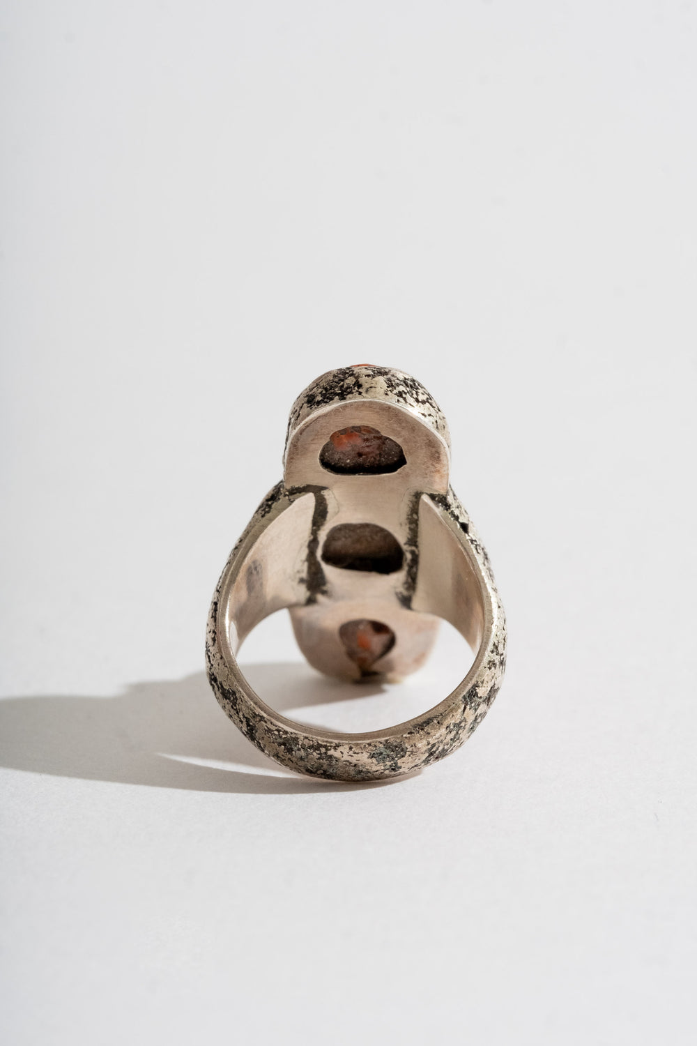 Three Coral Ring