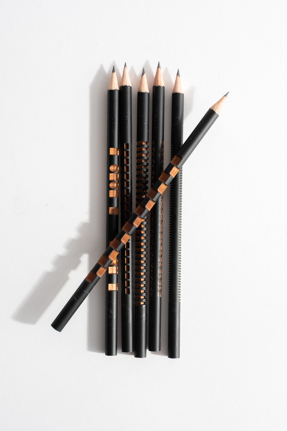 Laser Sculpted Pencil Set
