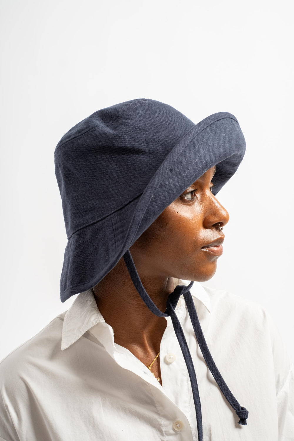 Bateman Sun Hat in Obsidian