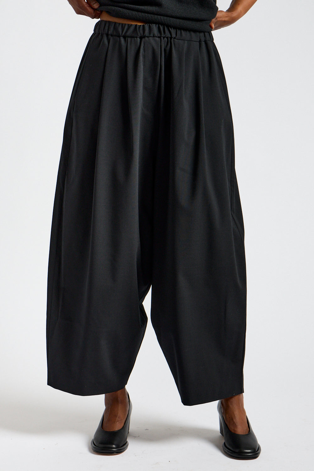 Tailoring Maxi Pants in Black