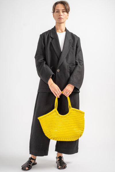 Big Nantucket Basket in Yellow