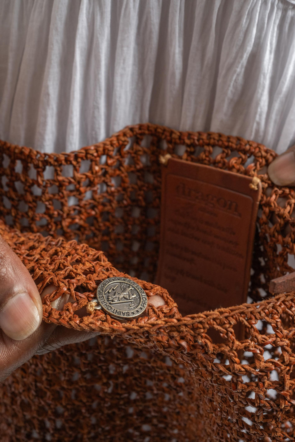 Knit Hobo in Tan
