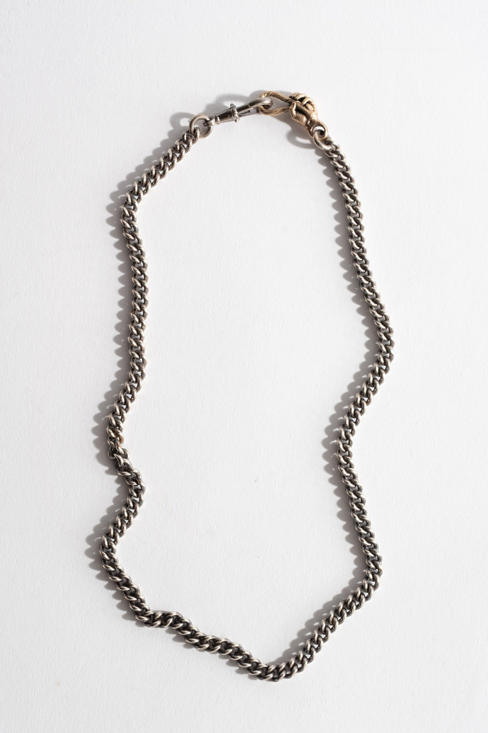 Sterling + 9K Partner Necklace