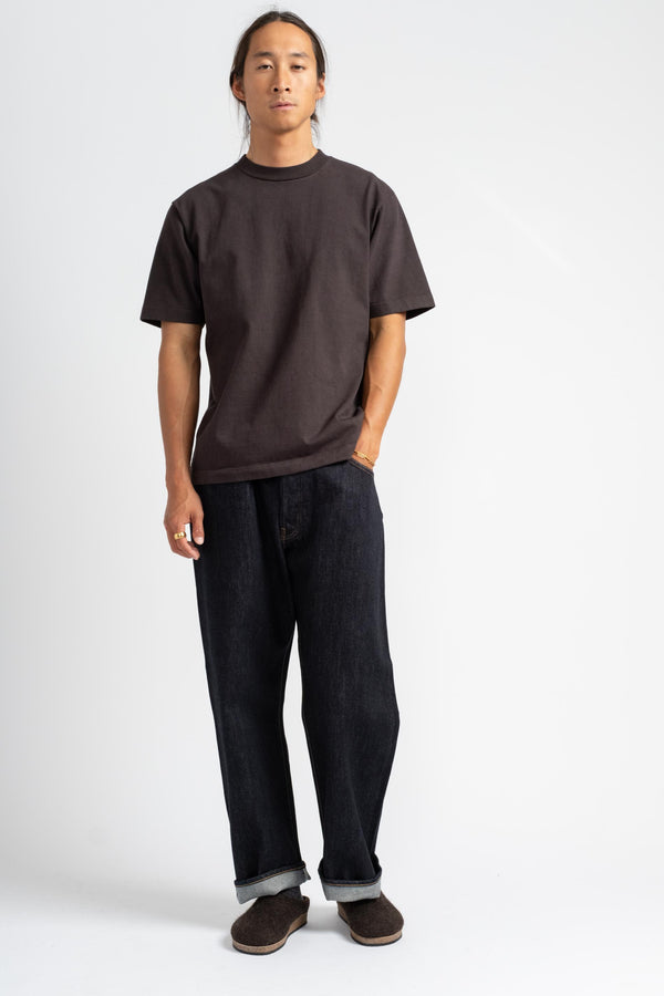 Wide Tapered Denim Pant in One Wash