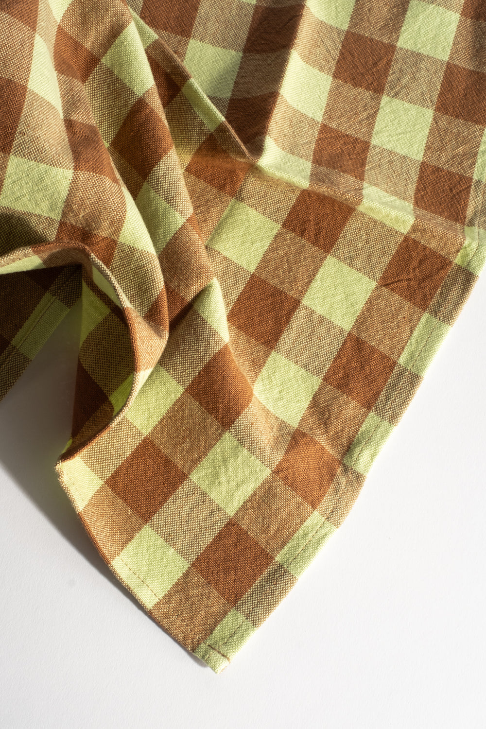 Gingham Avocado Napkin Set