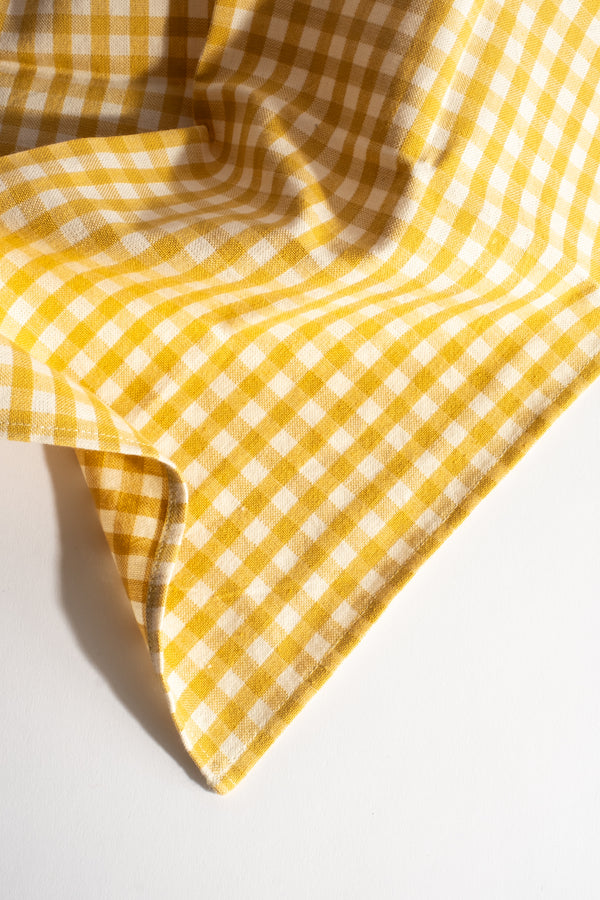 Mini Gingham Sunflower Napkin Set