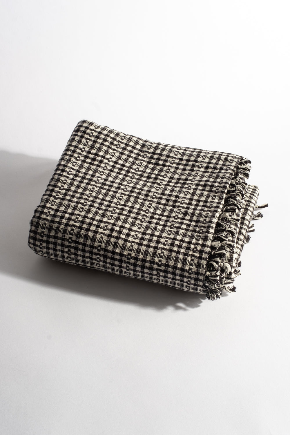 Soho Black Gingham Tablecloth