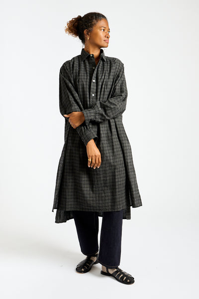 Gingham Sumi Shirt in Pin Check