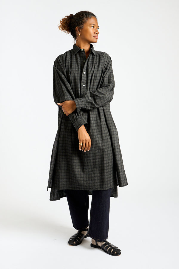 Gingham Sumi Shirt in Pin Check