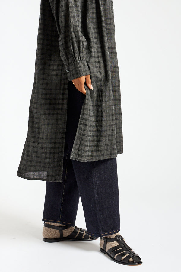 Gingham Sumi Shirt in Pin Check