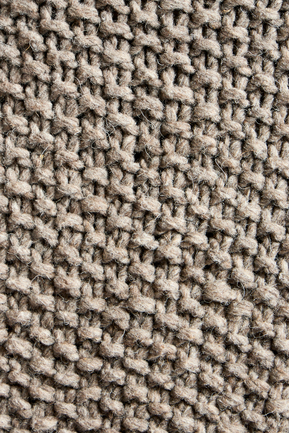 Peru Hand Knit Cardigan in Gray