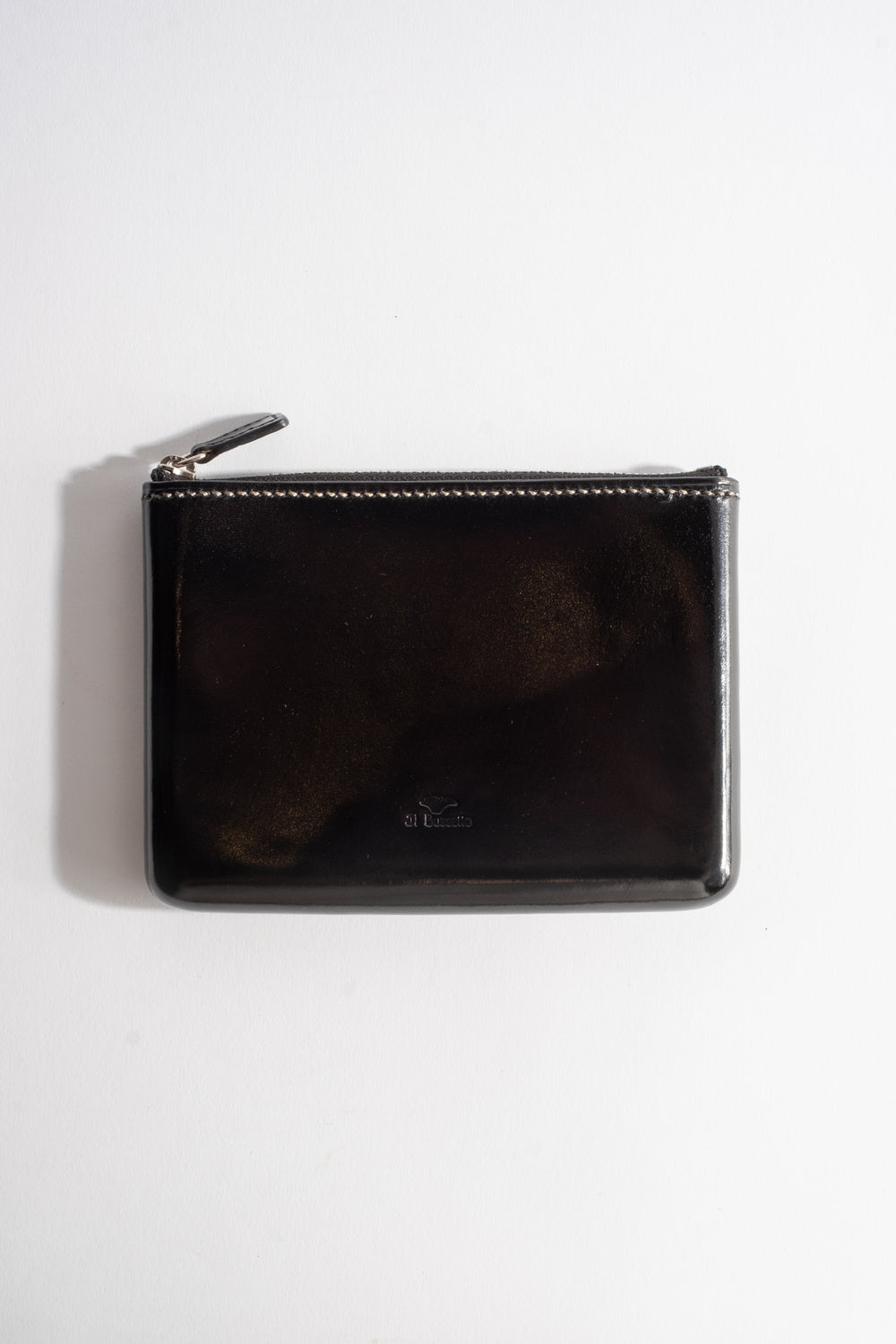 Zipped Document Holder in Black