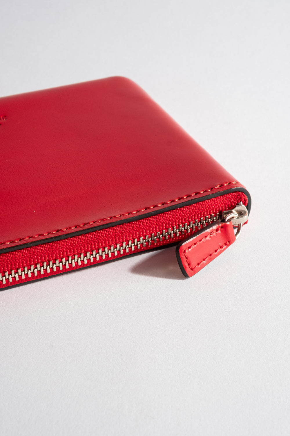 Zipped Document Holder in Formula One Red