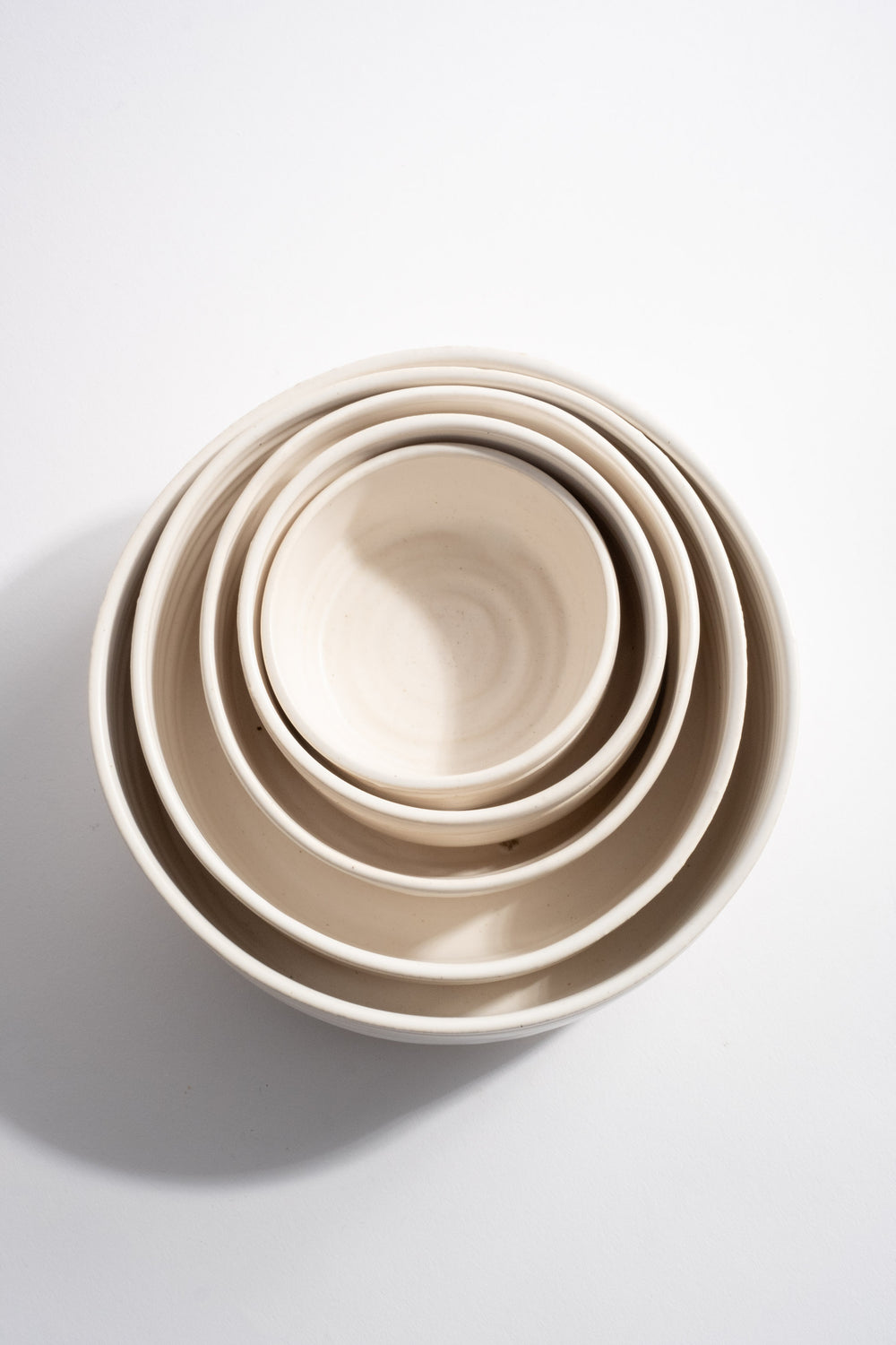 5-Bowl Set in White