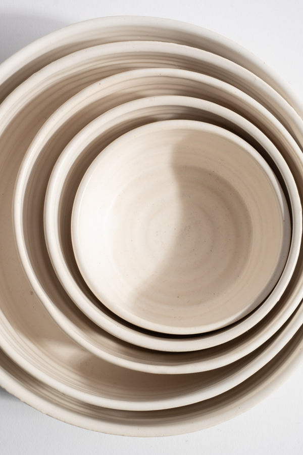 5-Bowl Set in White