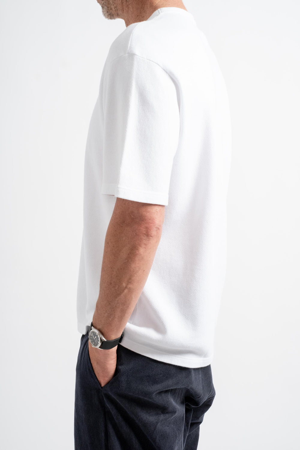 Mesh T-Shirt in White