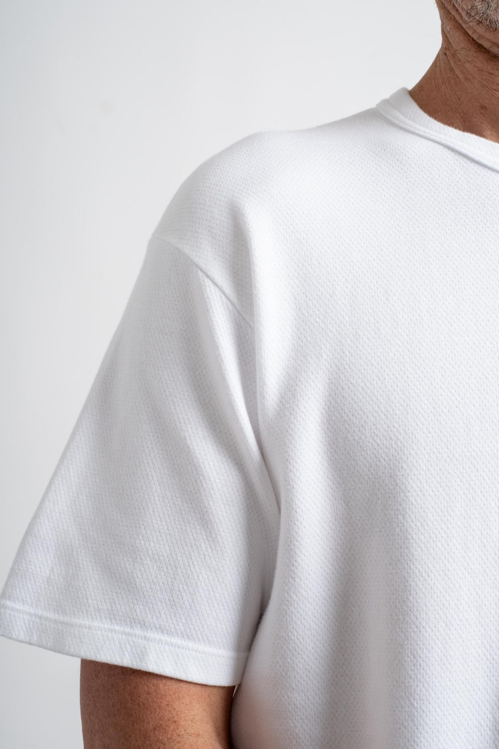 Mesh T-Shirt in White