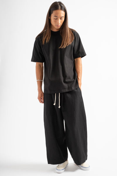 Rugby T-Shirt in Black