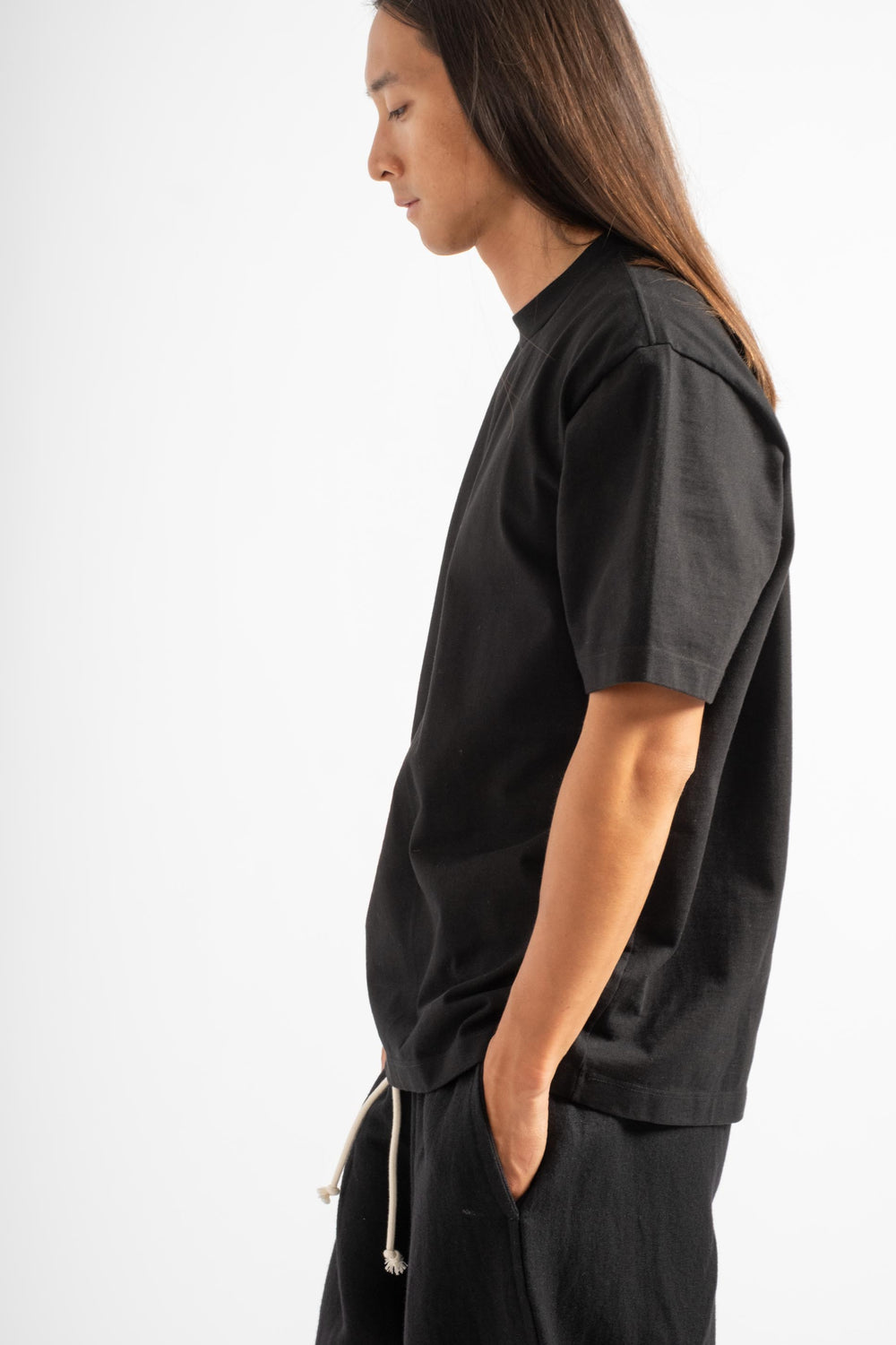 Rugby T-Shirt in Black
