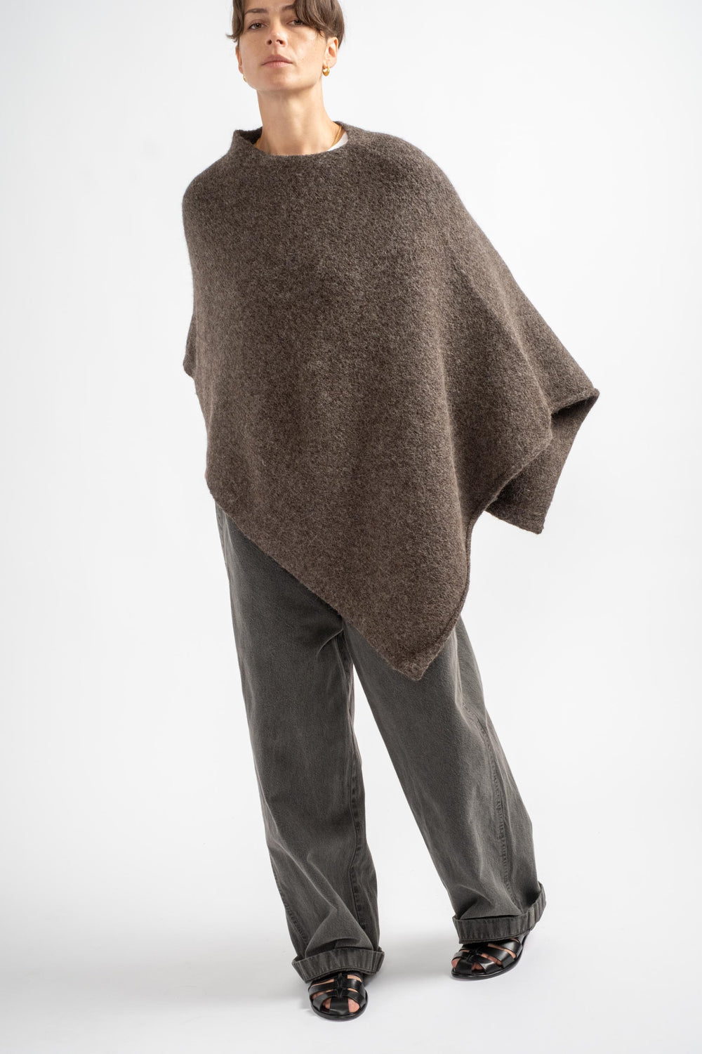 Fold Poncho in Patina
