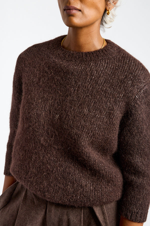 Loft Baby Crewneck in Soil