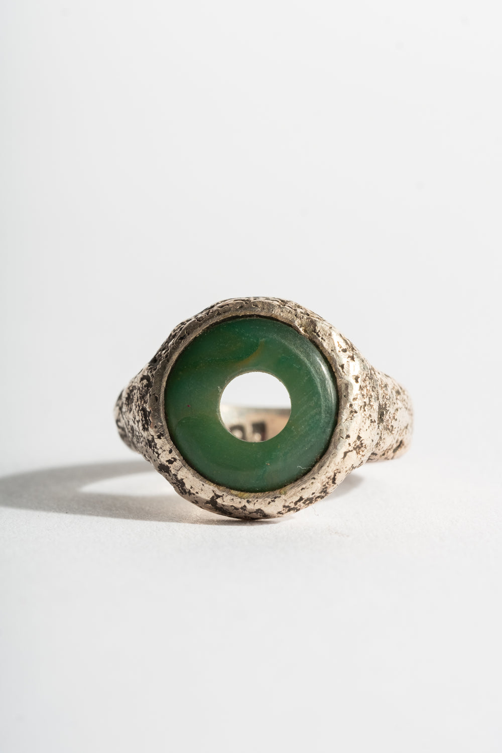 Sterling Jade Ring No. 2