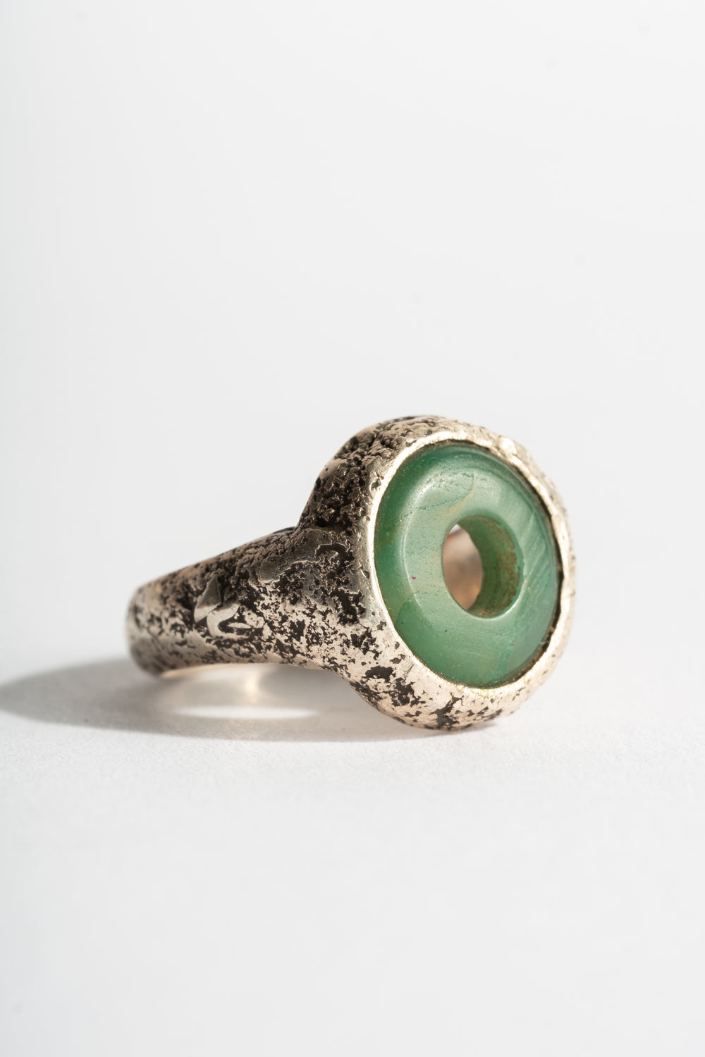 Sterling Jade Ring No. 2