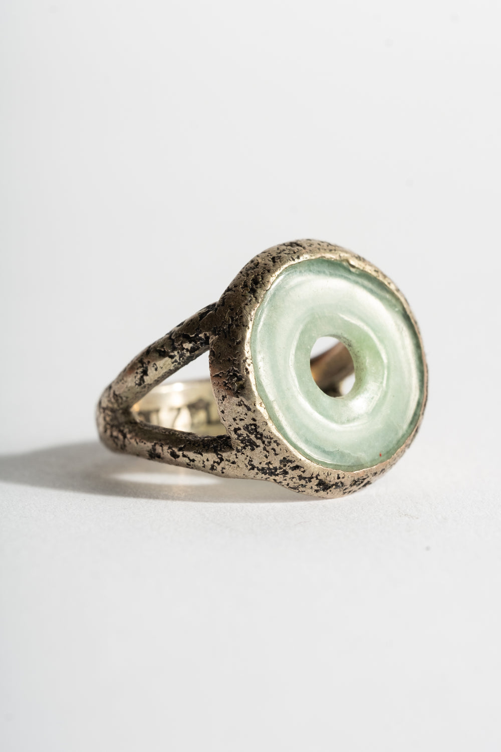 Sterling Jade Ring No. 3