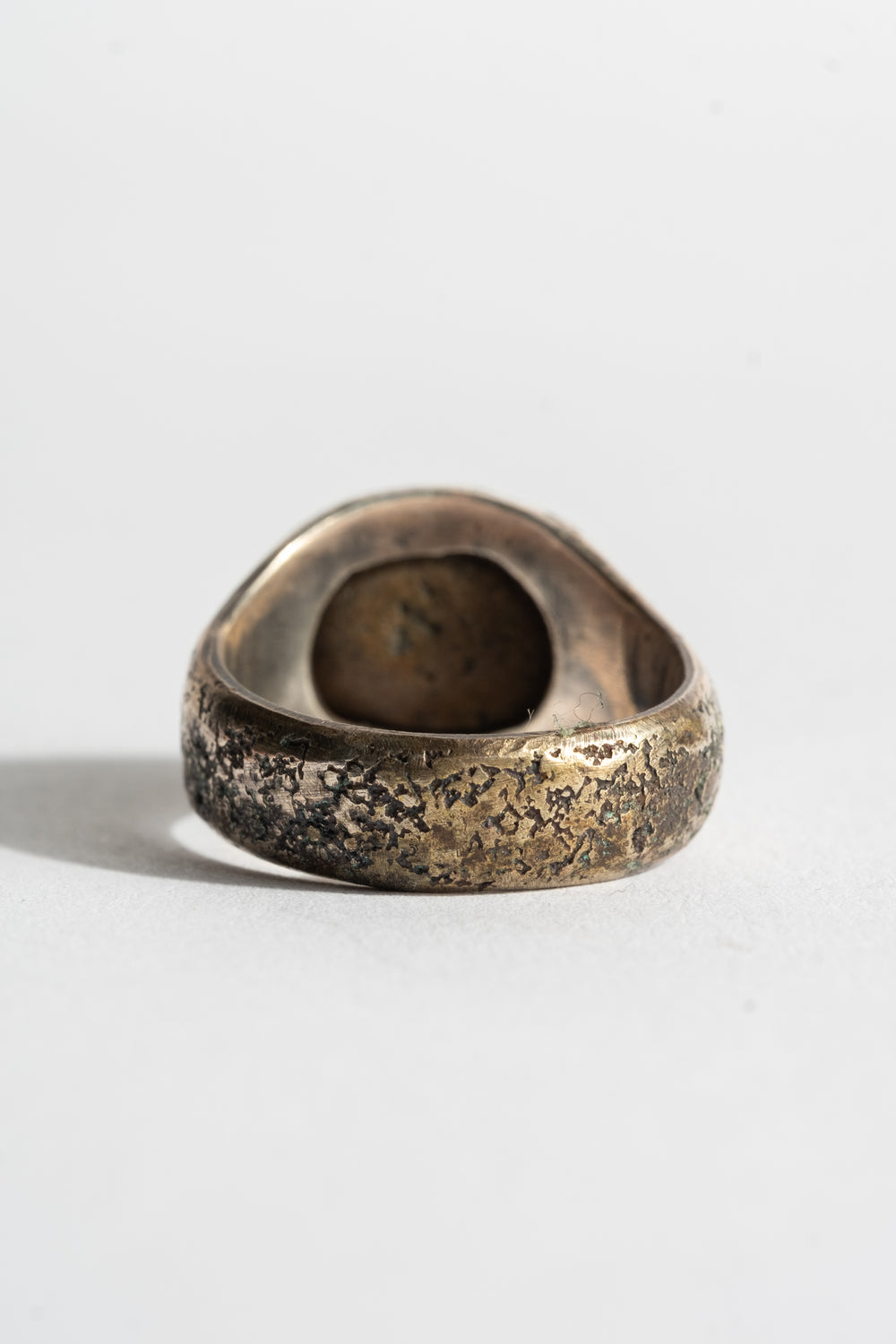 Sterling Pebble Ring