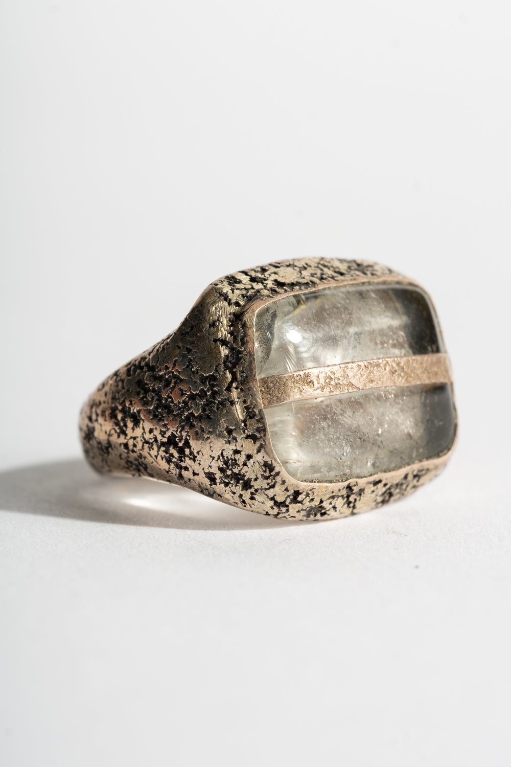 Sterling Quartz Ring