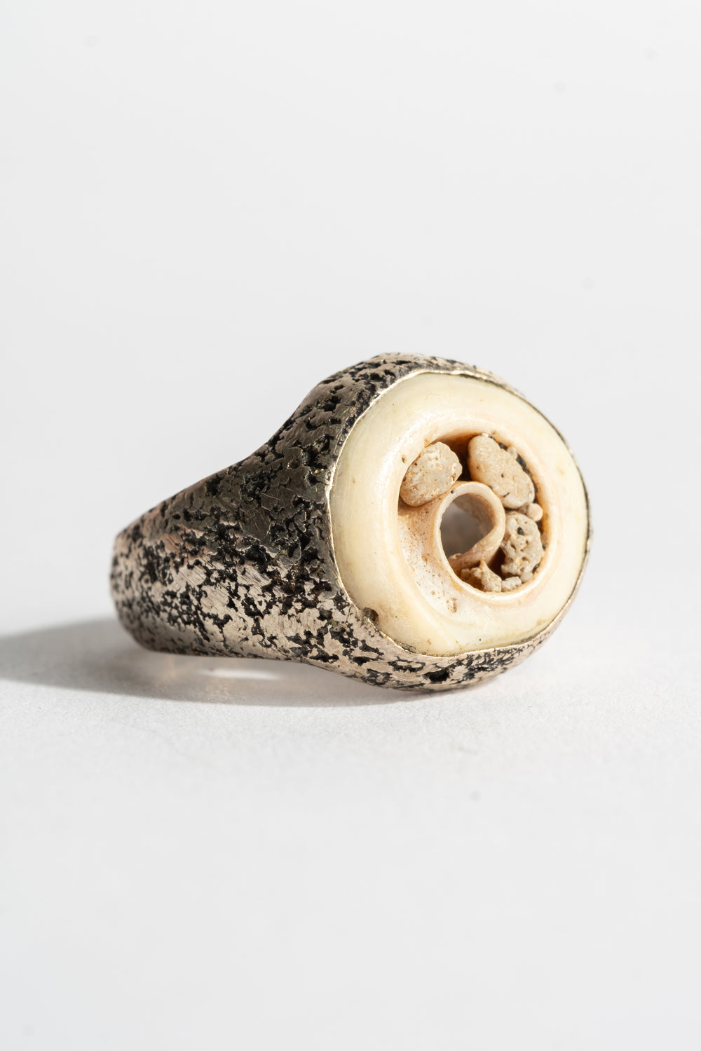 Sterling Shell Ring No. 3