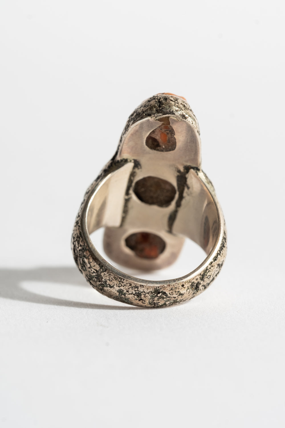 Three Coral Ring