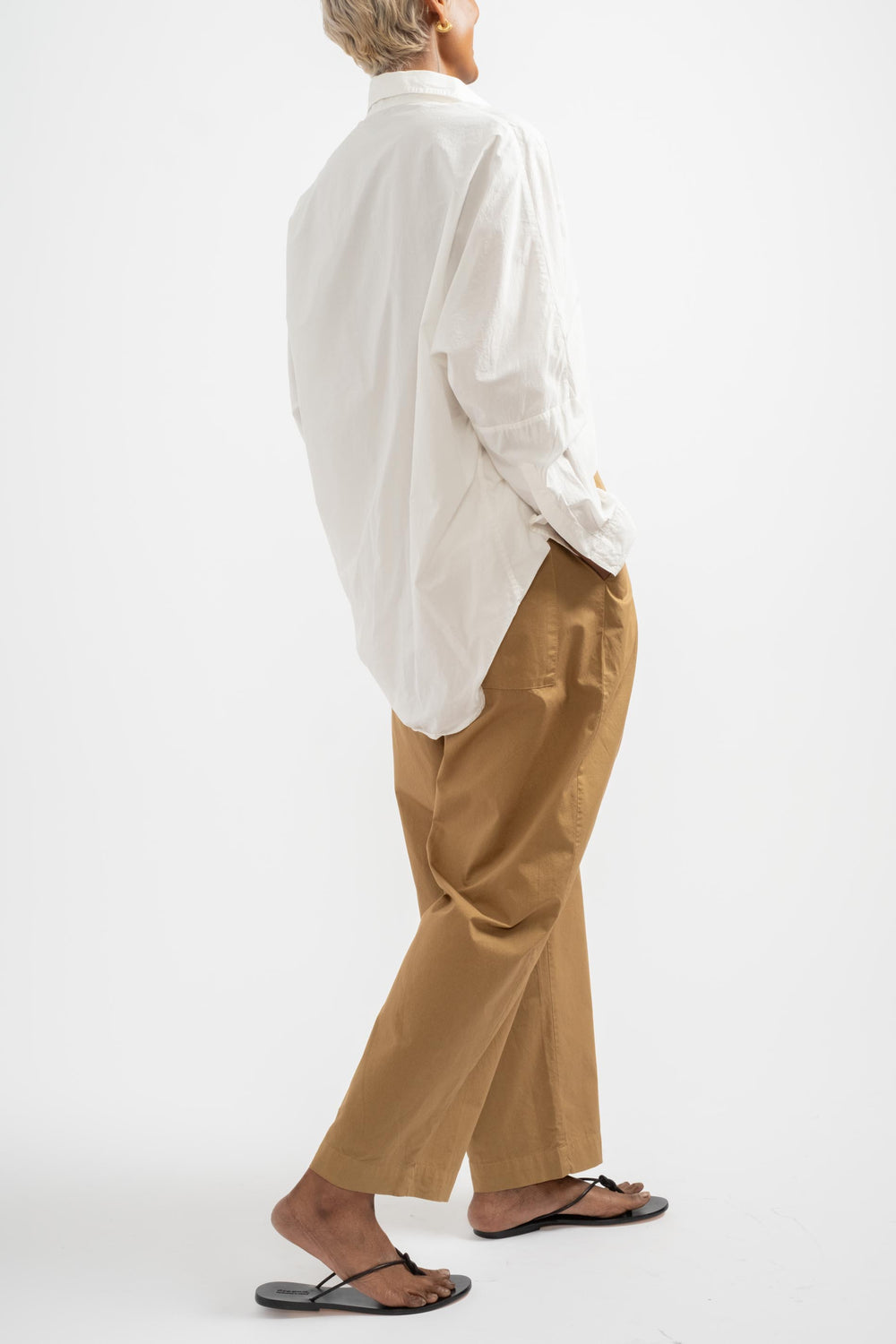 The Elastic Pant in Tan