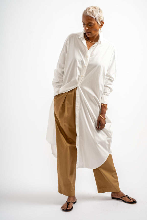 The Shirt Dress in White