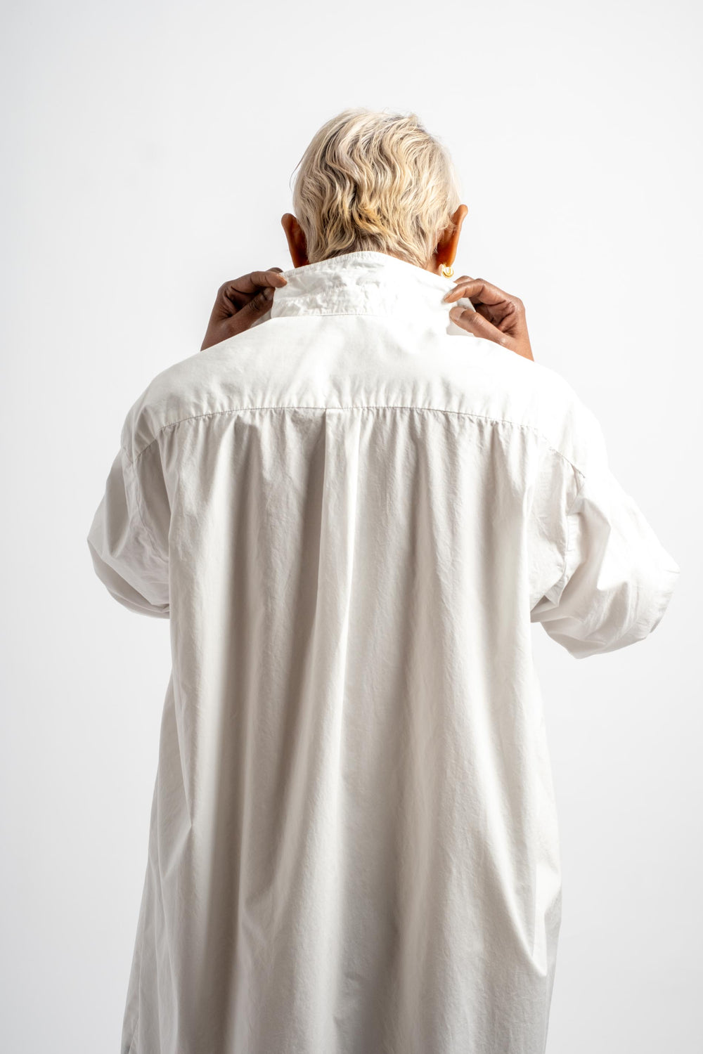 The Shirt Dress in White