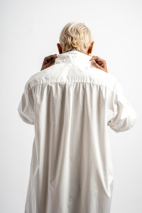 The Shirt Dress in White