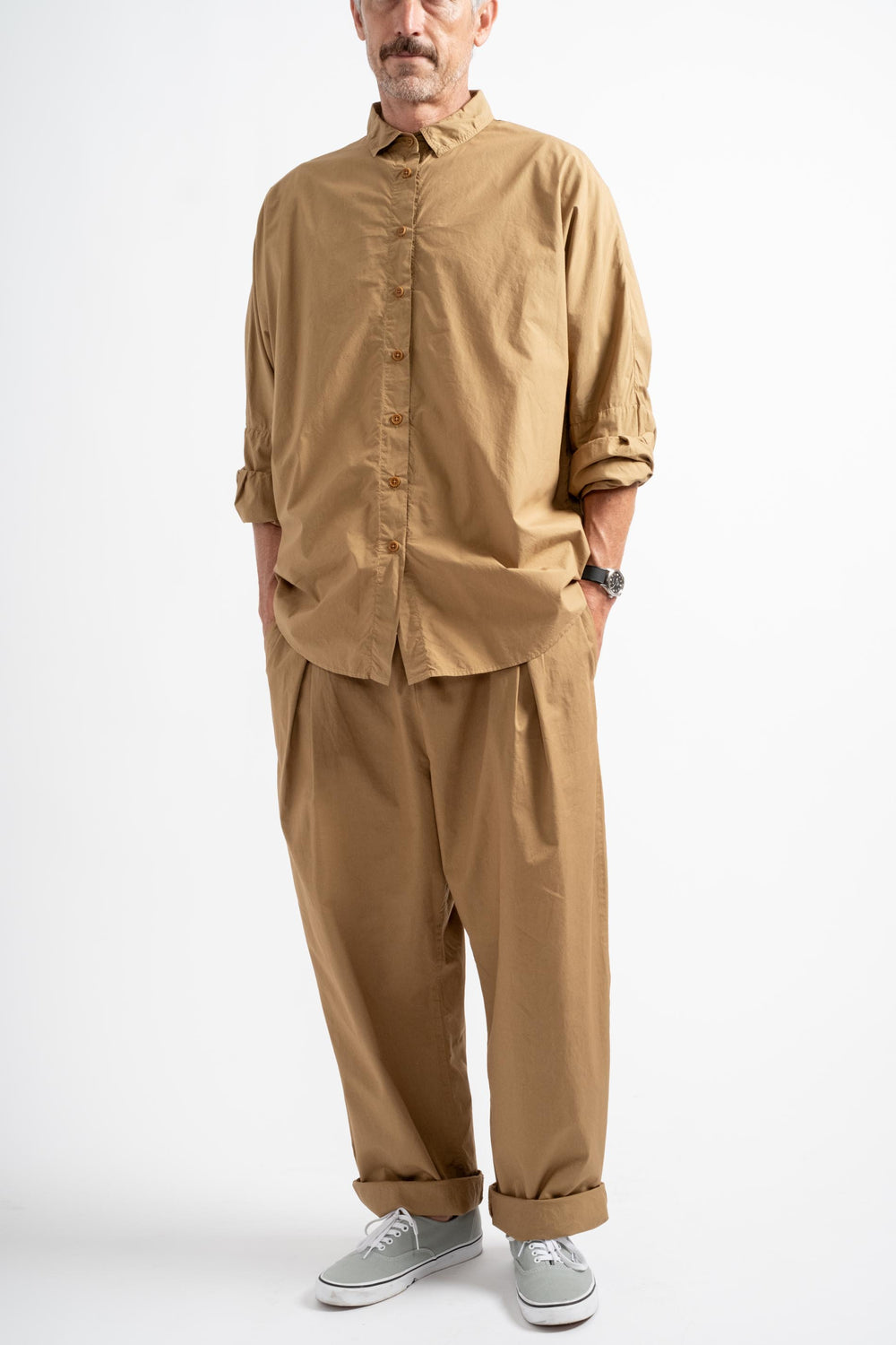 The Elastic Pant in Tan