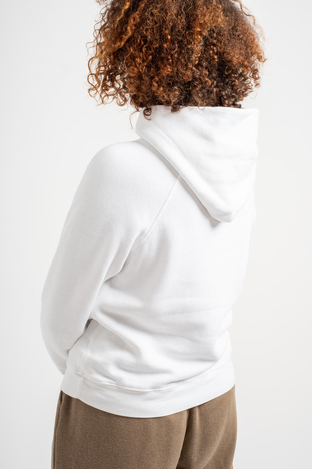 The Hooded Sweatshirt in White