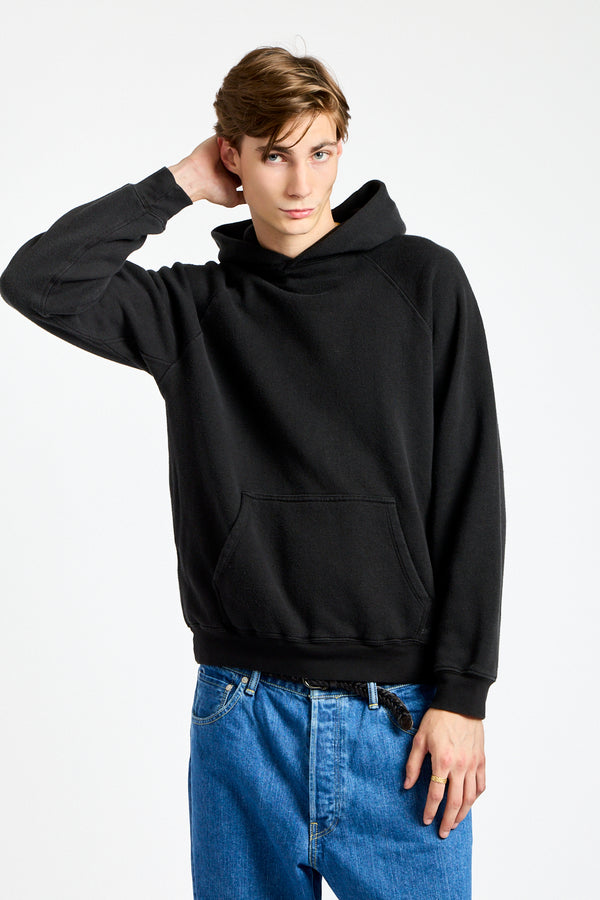 The Men's Hooded Sweatshirt in Black