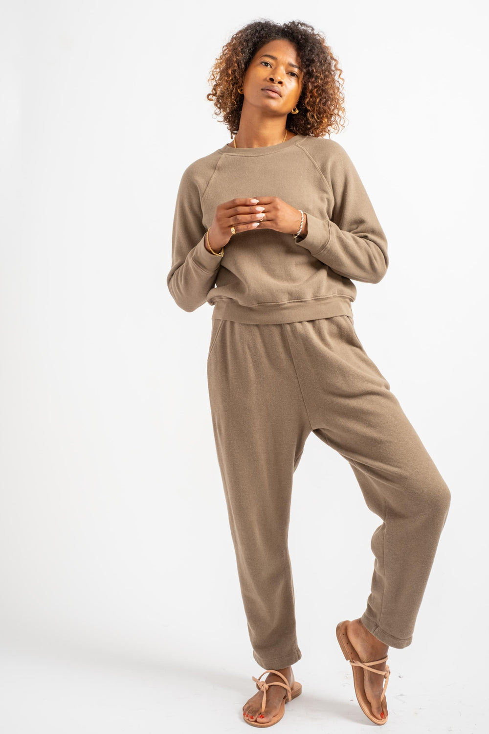 The Sweatpant in Taupe