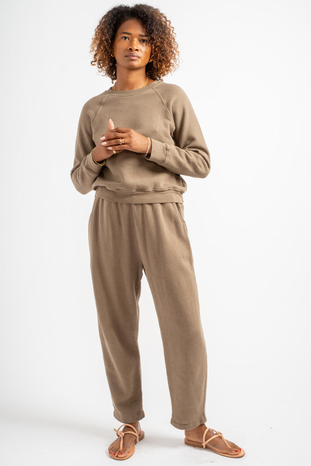 The Sweatpant in Taupe