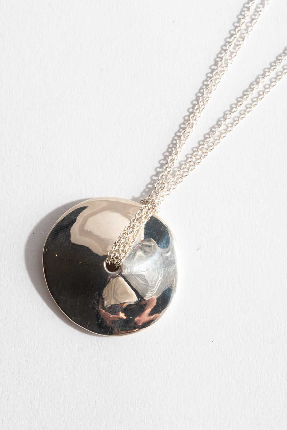 Double Chain Cora Pendant