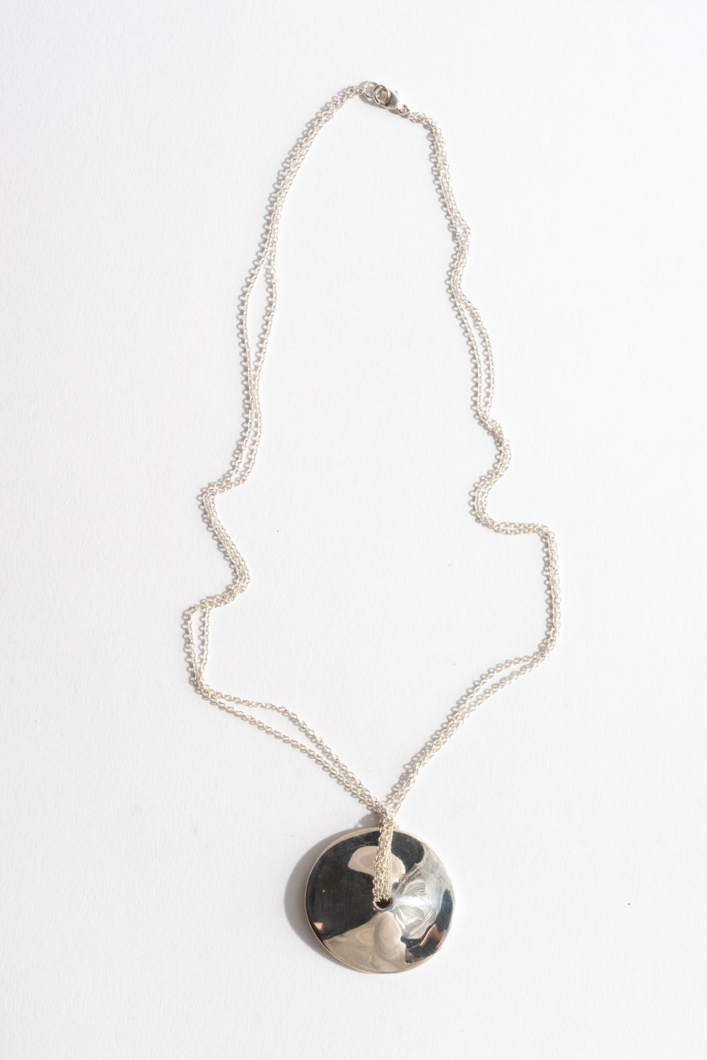 Double Chain Cora Pendant