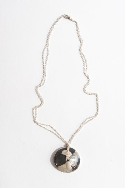 Double Chain Cora Pendant